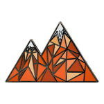 Load image into Gallery viewer, Geometric Mountain – Colorado / Mountain Life Enamel Pin