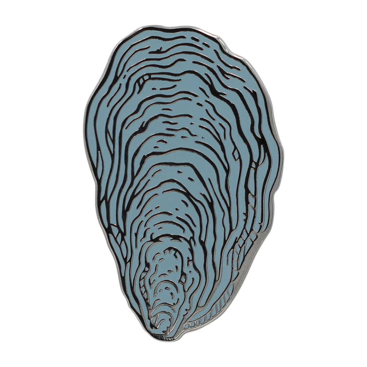 Oyster Shell Pin Badge By Real Sic - Coastal Decor, Mother's Day Gift,
