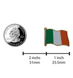Load image into Gallery viewer, Ireland Flag Enamel Pin For Patriotic & Ceremonial Souvenir
