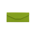 Load image into Gallery viewer, Lime Green Solid Color Glasses Case - Vegan Leather Magic Folding Hardcase