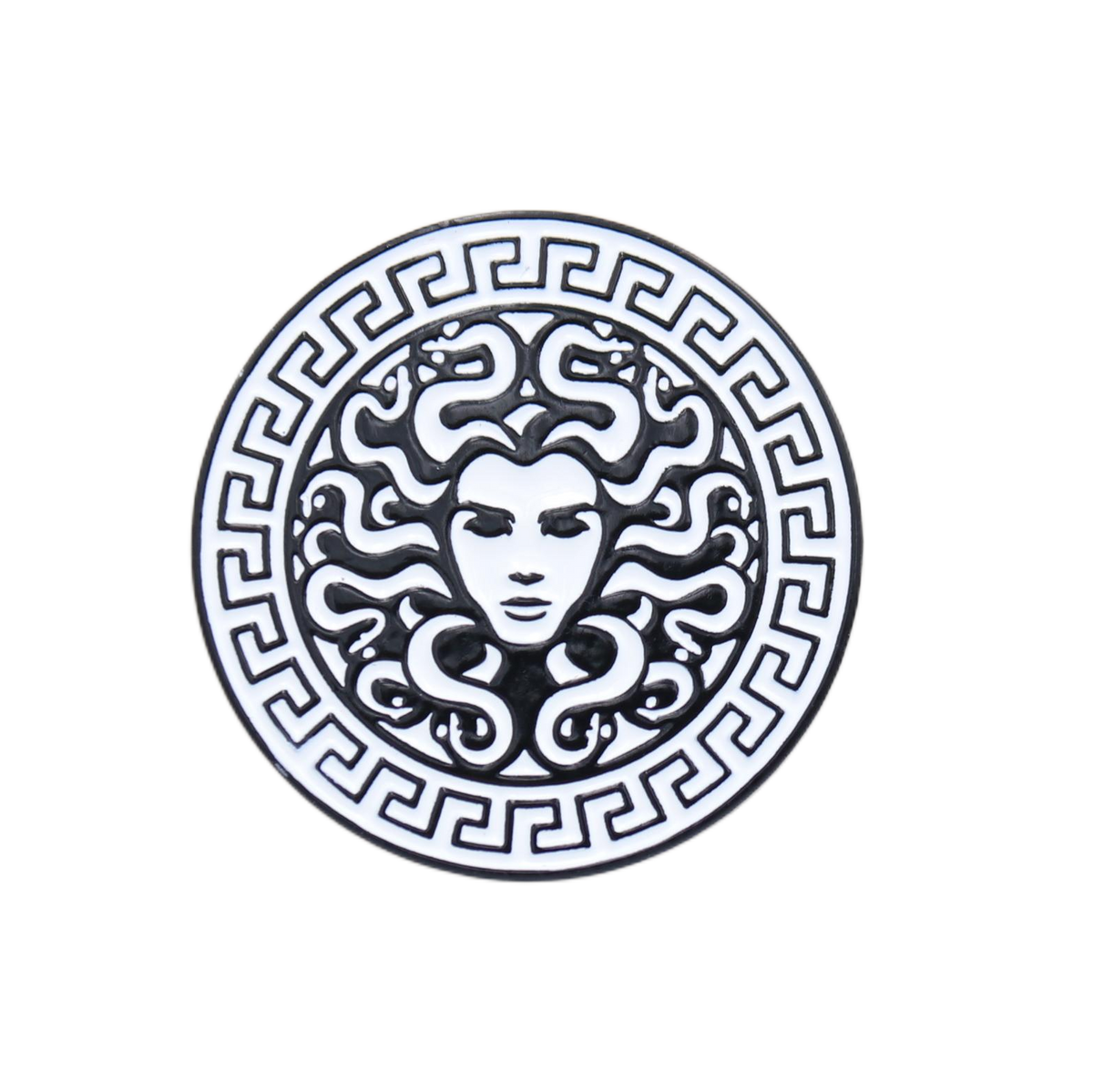 Medusa Enamel Pin - Greek Mythology Feminist Witch Lapel Pin 