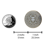 Load image into Gallery viewer, Medusa Enamel Pin - Greek Mythology Feminist Witch Lapel Pin