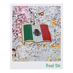 Load image into Gallery viewer, Mexico Flag Enamel Pin For Patriotic & Ceremonial Souvenir