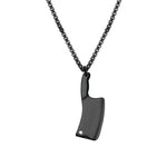 Load image into Gallery viewer, Mini Axe Keychain Necklace – Fake Pocket Knife Pendant, Lumberjack Gift, EDC Accessory