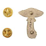 Load image into Gallery viewer, Mushroom Pin - Amanita Muscaria Enamel lapel Pin Shroom Pins