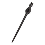 Load image into Gallery viewer, Dark Sandalwood, Wood Hair Pin, Clip, Hair Sticks - Lute