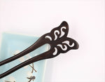 Load image into Gallery viewer, Natural Sandalwood Hair Fork for Women - (Butterfly)