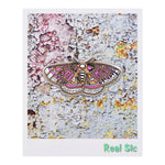Load image into Gallery viewer, Moth Pin - Occult Luna Moth / Butterfly Enamel Pin in 4 Colors
