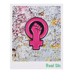 Load image into Gallery viewer, Women's Power  - Raised Feminist Fist Protest Pride Enamel Pin