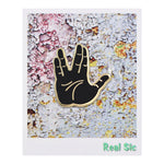 Load image into Gallery viewer, Live Long & Prosper Emoji – Star Trek Enamel Pin
