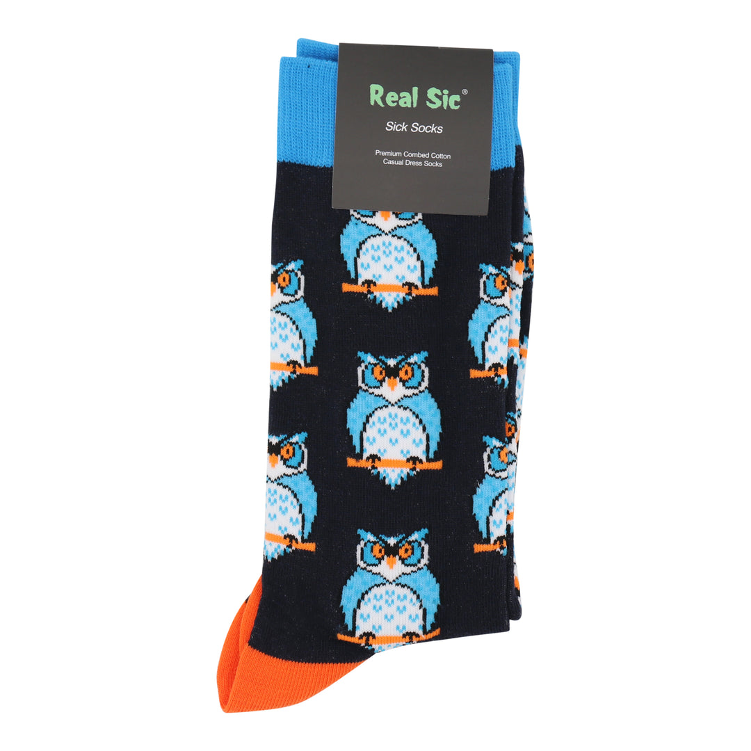 Owl Socks - Comfy Cotton for Men & Women