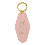 Load image into Gallery viewer, REAL SIC - Vintage Unicorn Key chain - Route 66 / Hotel Key
