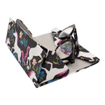 Load image into Gallery viewer, Unicorn Print Glasses Case - Vegan Leather Magic Folding Hardcase