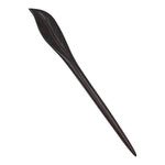 Load image into Gallery viewer, REAL SIC Natural Sandalwood Botanical Hair Sticks - Leaf
