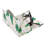 Load image into Gallery viewer, Lily Print Glasses Case - Vegan Leather Magic Folding Hardcase