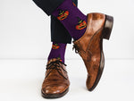 Load image into Gallery viewer, Witch's Pumpkin Halloween Socks - Comfy Cotton for Men & Women