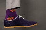 Load image into Gallery viewer, Witch's Pumpkin Halloween Socks - Comfy Cotton for Men & Women