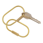 Load image into Gallery viewer, Brass Keyring -Key Fob/Keychain With Screw Closure