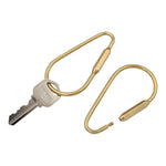Load image into Gallery viewer, Brass Keyring -Key Fob/Keychain With Screw Closure
