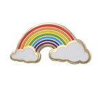 Load image into Gallery viewer, Rainbow Pride Enamel Lapel Pin - LGBTQ Pride Pin Series