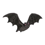 Load image into Gallery viewer, Bat Enamel Pin - Glow-in-The-Dark White Bat Lapel Pin