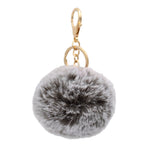 Load image into Gallery viewer, Cute Faux Fur Fluffy Fuzzy Pom Pom Keychain