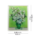 Load image into Gallery viewer, Roses Acrylic Magnet - Van Gogh Art Fridge Magnet & Museum Souvenir
