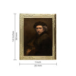 Load image into Gallery viewer, Self-Portrait By Rembrandt van Rijn Art Frame Pin - Museum Souvenir Fine Art Lapel Pin