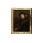 Load image into Gallery viewer, Self-Portrait By Rembrandt van Rijn Art Frame Pin - Museum Souvenir Fine Art Lapel Pin