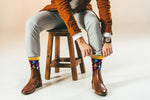 Load image into Gallery viewer, Trippy Mushroom Socks - Comfy Cotton for Men & Women