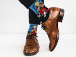 Load image into Gallery viewer, Jesus the Good Shepherd Socks - Comfy Cotton Socks for Men & Women