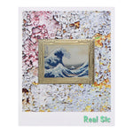 Load image into Gallery viewer, The Great Wave by Hokusai Art Frame Pin - Museum Souvenir Fine Art Lapel Pin