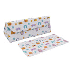 Load image into Gallery viewer, Travel & Trip Print Glasses Case - Vegan Leather Magic Folding Hardcase