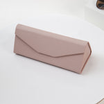 Load image into Gallery viewer, Solid Color Glasses Case - Vegan Leather Magic Folding Hard Shell Case