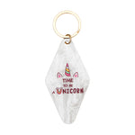 Load image into Gallery viewer, Vintage Keychain Retro Style Motel Hotel Key Ring - Route 66