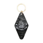 Load image into Gallery viewer, Vintage Keychain Retro Style Motel Hotel Key Ring - Route 66