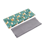 Load image into Gallery viewer, Welsh Corgi Print Glasses Case - Vegan Leather Magic Folding Hard Case