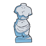 Load image into Gallery viewer, Venus Abstract Greek Statue Pin - Surreal Vaporwave Aesthetic Enamel Pin