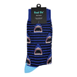 Load image into Gallery viewer, Shady Shark Socks - Comfy Cotton Socks for Men & Women