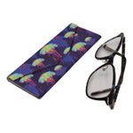 Load image into Gallery viewer, Jellyfish Print Glasses Case - Vegan Leather Magic Folding Hardcase
