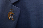Load image into Gallery viewer, Siberian Tiger Pin - Zoo Souvenir Lapel Pin