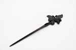 Load image into Gallery viewer, Dark Sandalwood, Wood Hair Pin, Clip, Hair Sticks - Butterfly