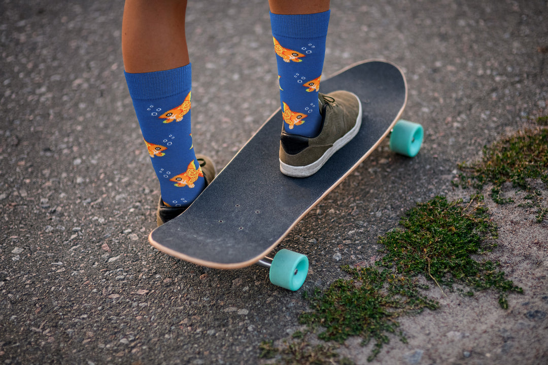 koi fish Socks - Comfy Cotton for Men & Women