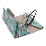 Load image into Gallery viewer, Chicken Print Glasses Case - Vegan Leather Magic Folding Hardcase

