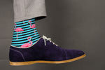 Load image into Gallery viewer, Funky Flamingo Socks - Comfy Cotton for Men & Women