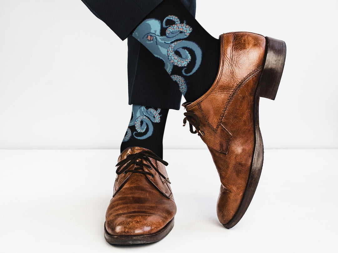 Sick Socks – Octopus - Animals Casual Dress Socks