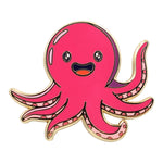 Load image into Gallery viewer, Cute Animal Enamel Pin Lapel Pins - Pink Octopus