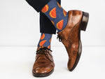 Load image into Gallery viewer, Orange Socks - Comfy Cotton for Men & Women