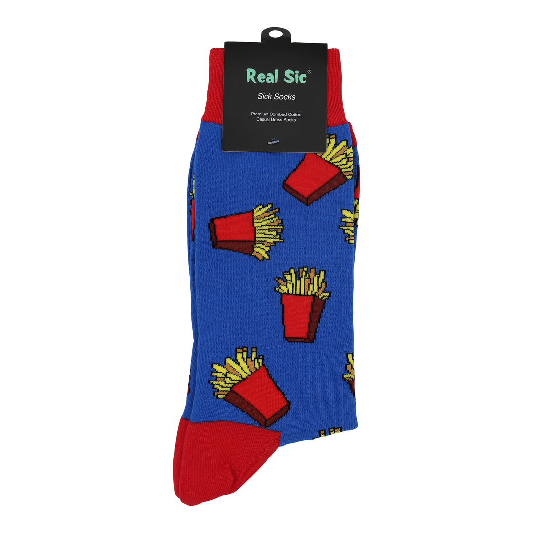 French Fry Socks - Comfy Cotton for Men & Women