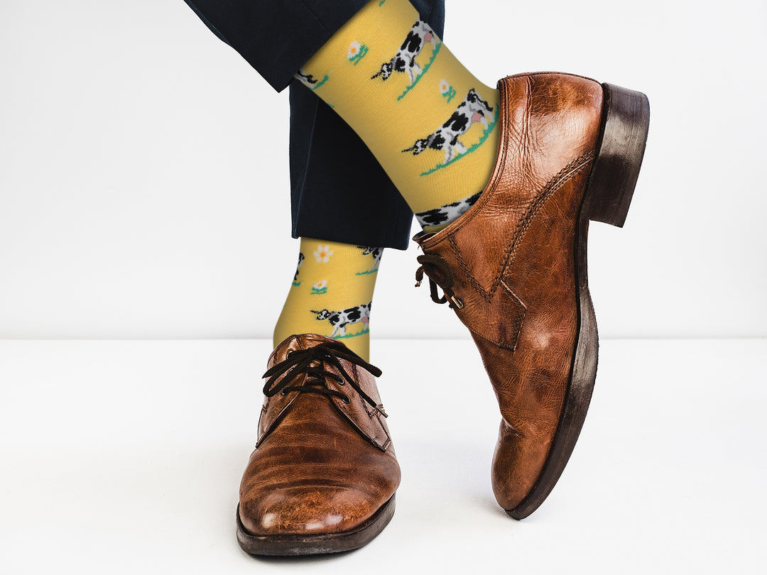 Cow Socks - Comfy Cotton for Men & Women